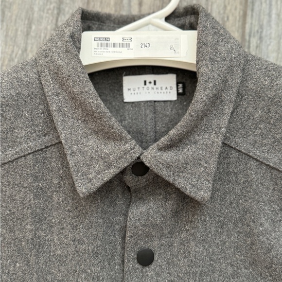 Muttonhead 100% Wool overcoat coach’s jacket M - Picture 3 of 5